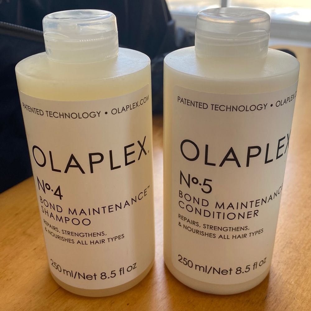 Olaplex Shampoo and Conditioner used once full